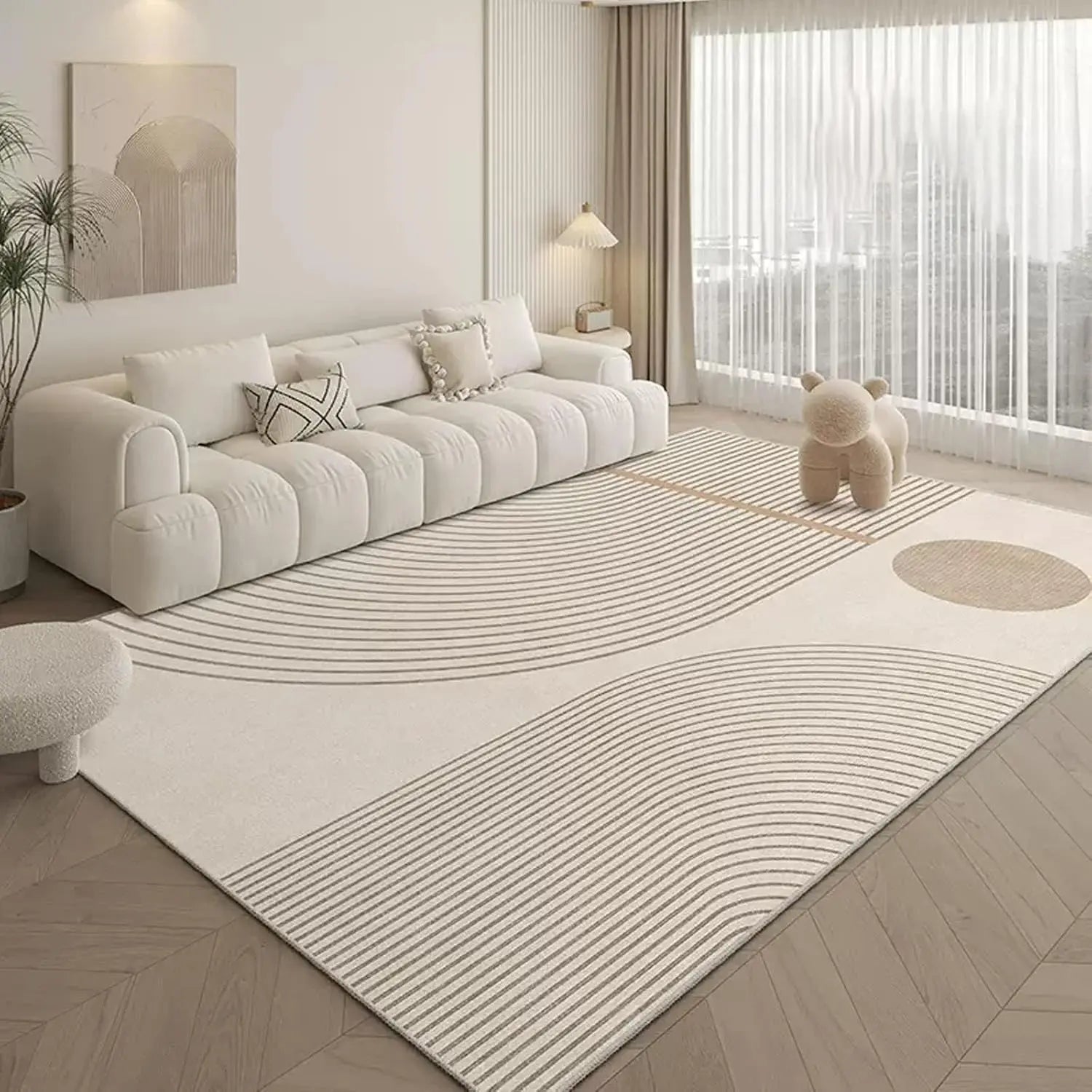 Tapis Salon Minimaliste Modèle 3