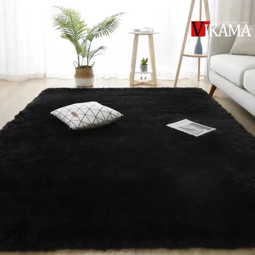 Tapis Salon Uni Blanc