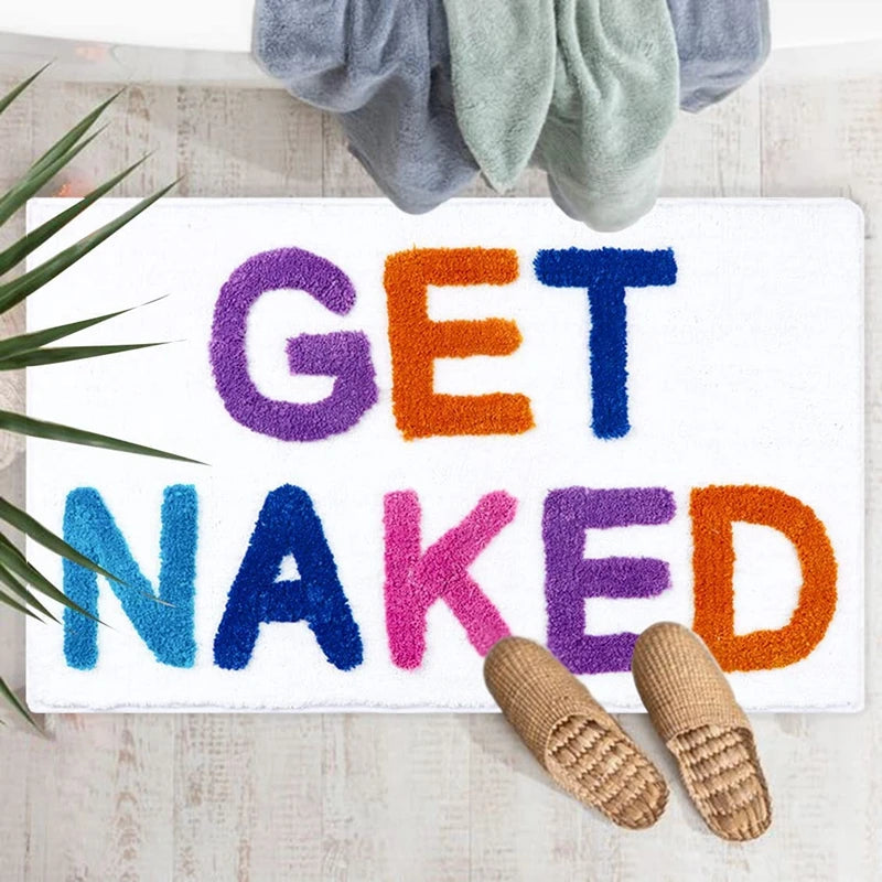 Tapis salle de bain Get Naked épais luxe