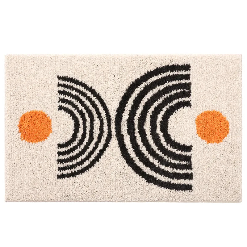 Tapis de Bain Boho Inyahome - Crème