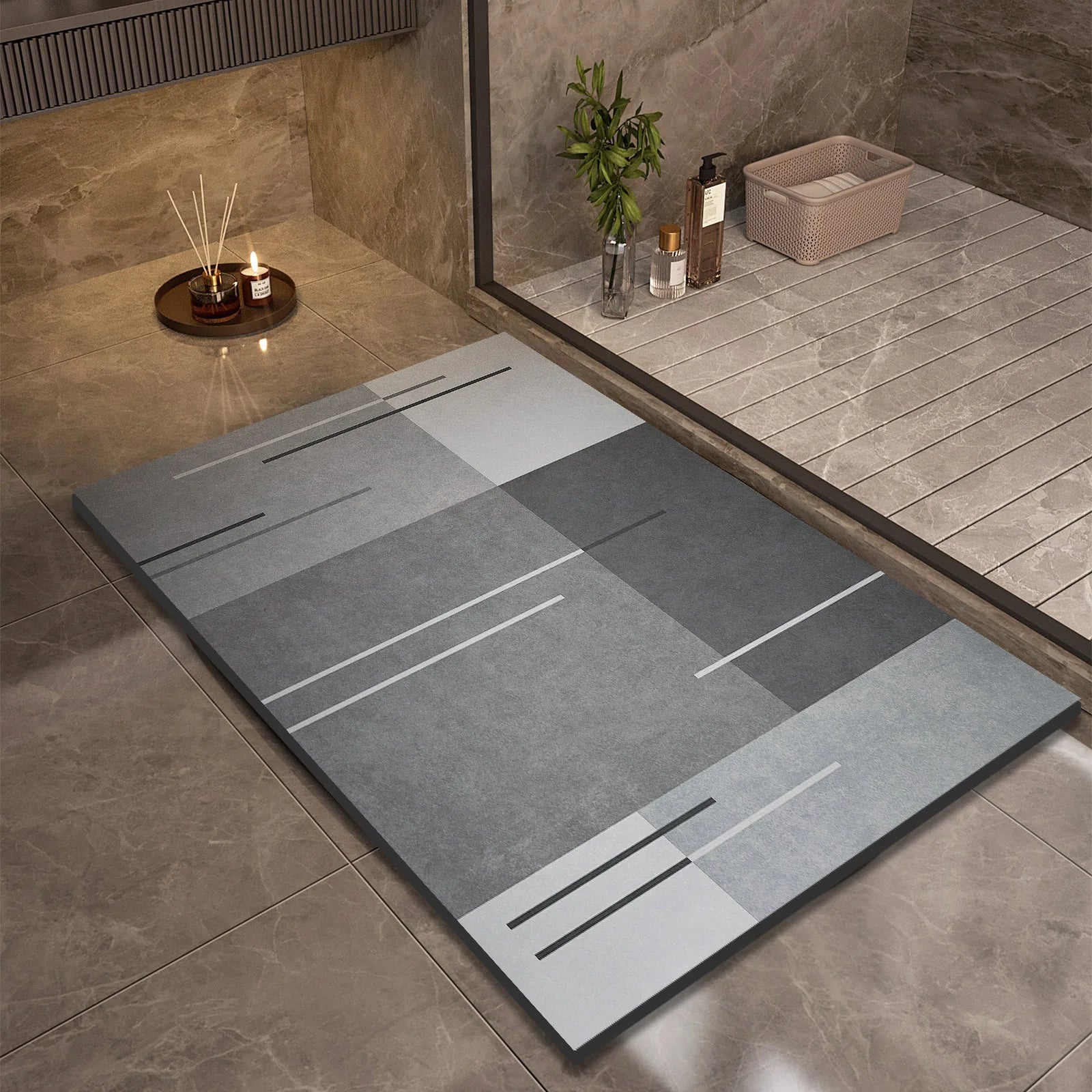 Tapis Salle de Bain Diatomite Modèle 7
