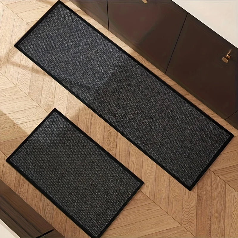 Tapis Cuisine Long Marron Antidérapant