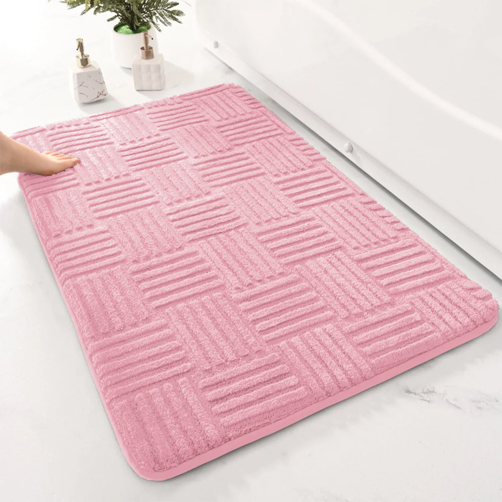 Tapis Salle de Bain Antidérapant Noir