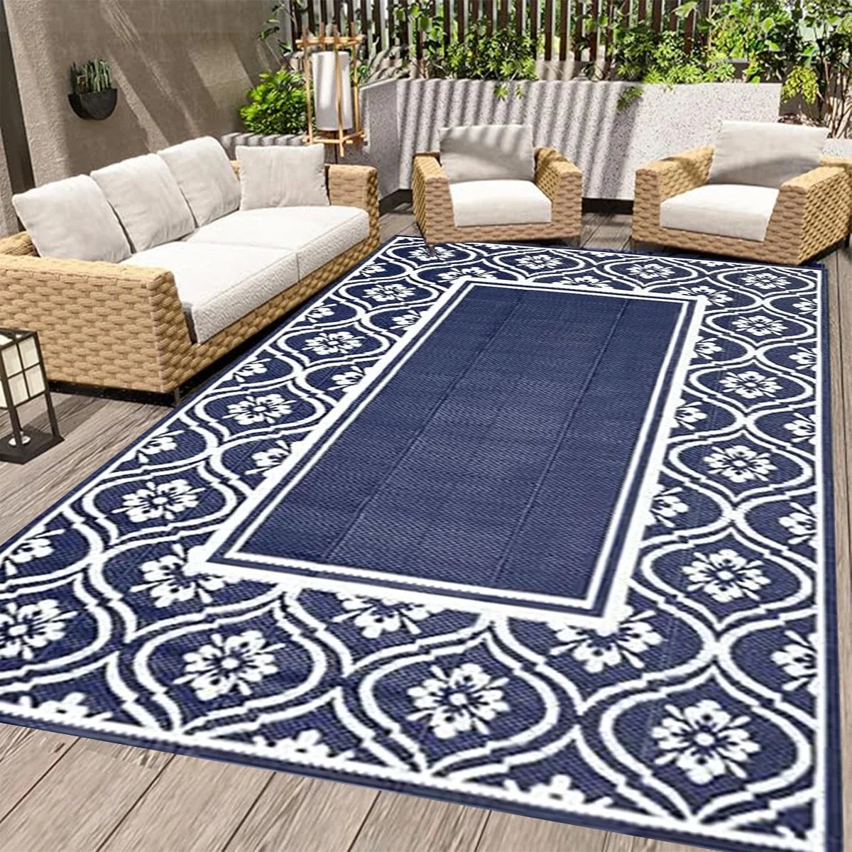 Tapis Extérieur Imperméable Violaine