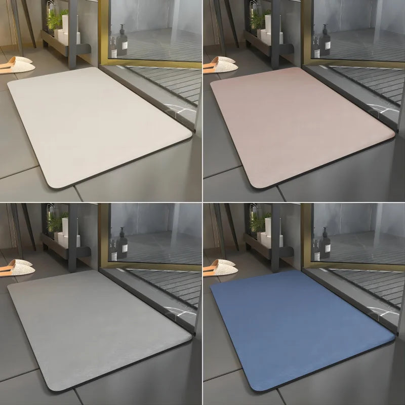 Tapis absorbant anti-dérapant séchage rapide luxe