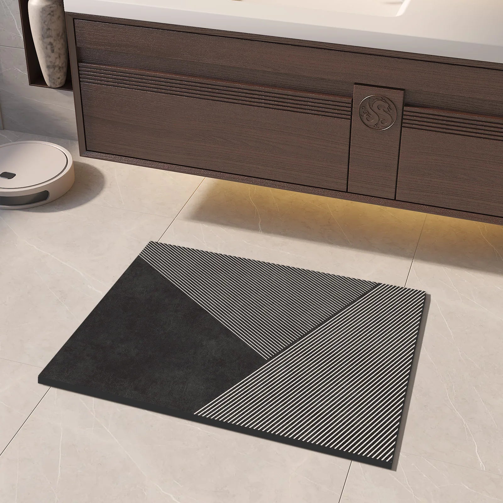 Tapis Salle de Bain Diatomite Modèle 1