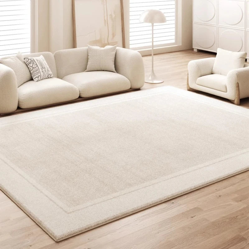 Tapis Crème Épais Modèle 2