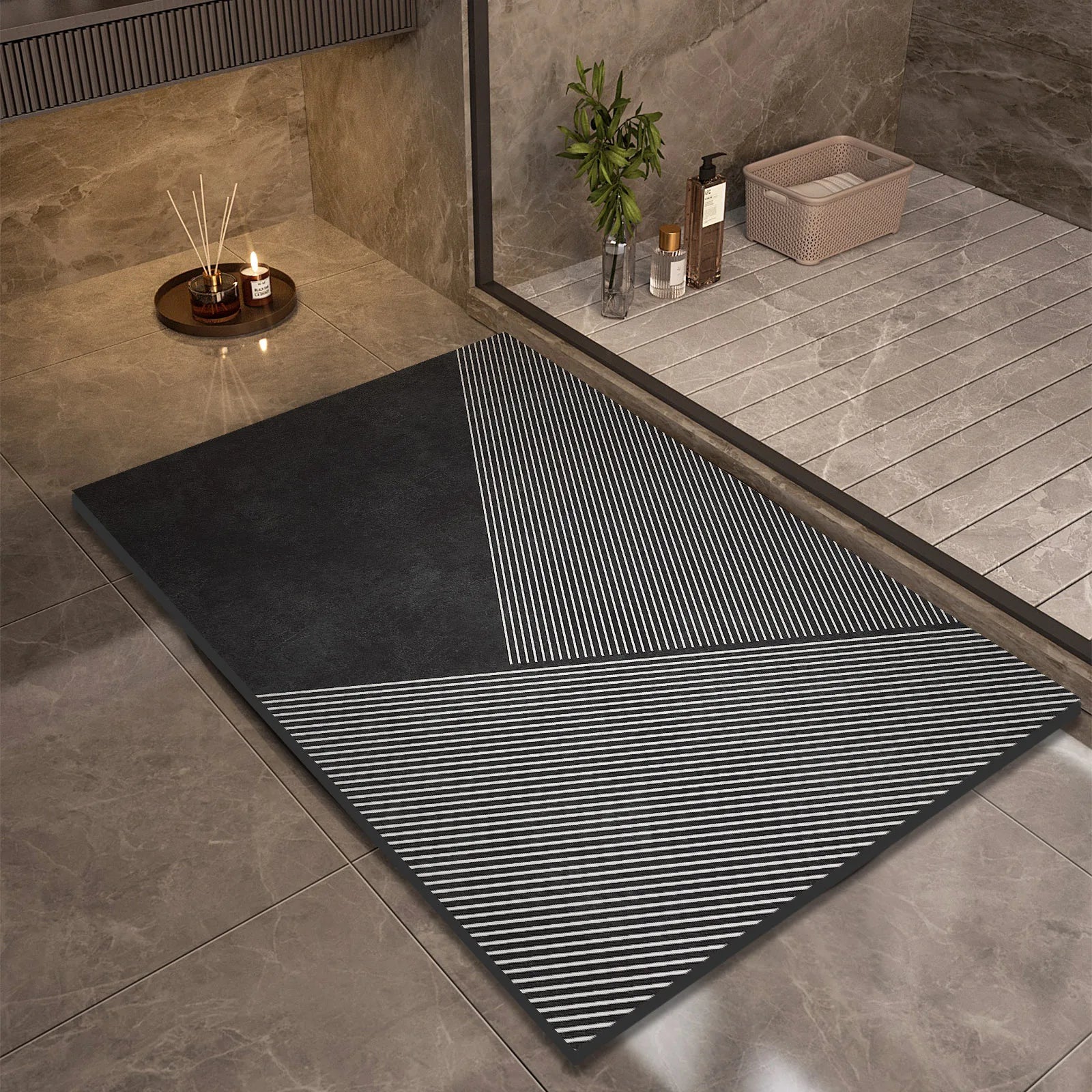 Tapis Salle de Bain Diatomite Modèle 1