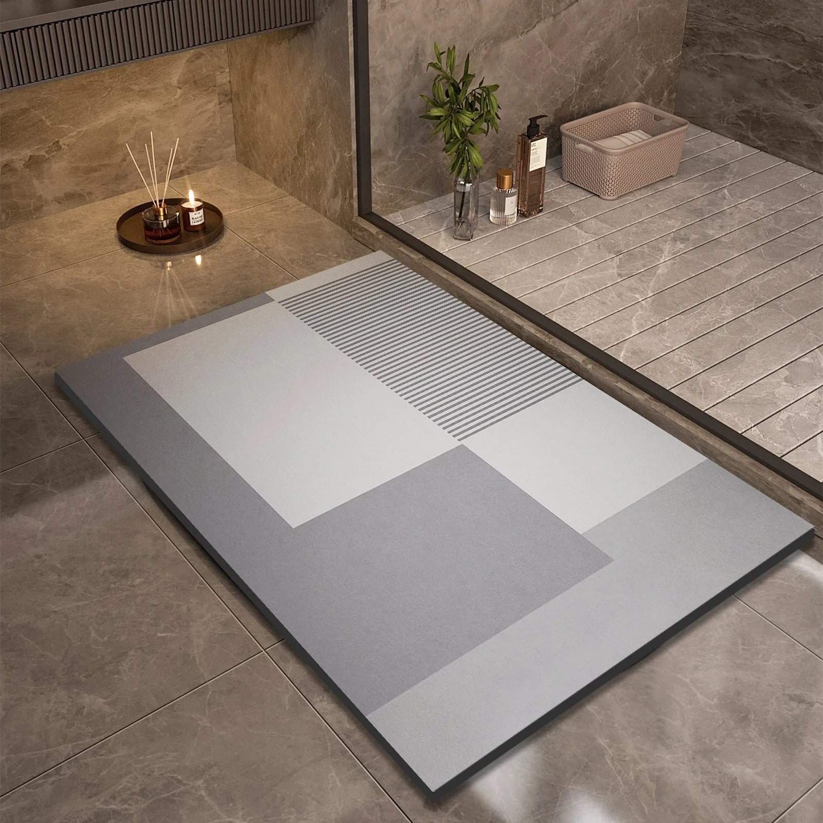 Tapis Salle de Bain Diatomite Modèle 6