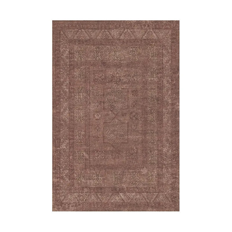 Tapis salon vintage Aubusson luxe