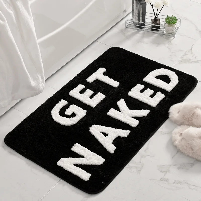 Tapis salle de bain Get Naked épais luxe