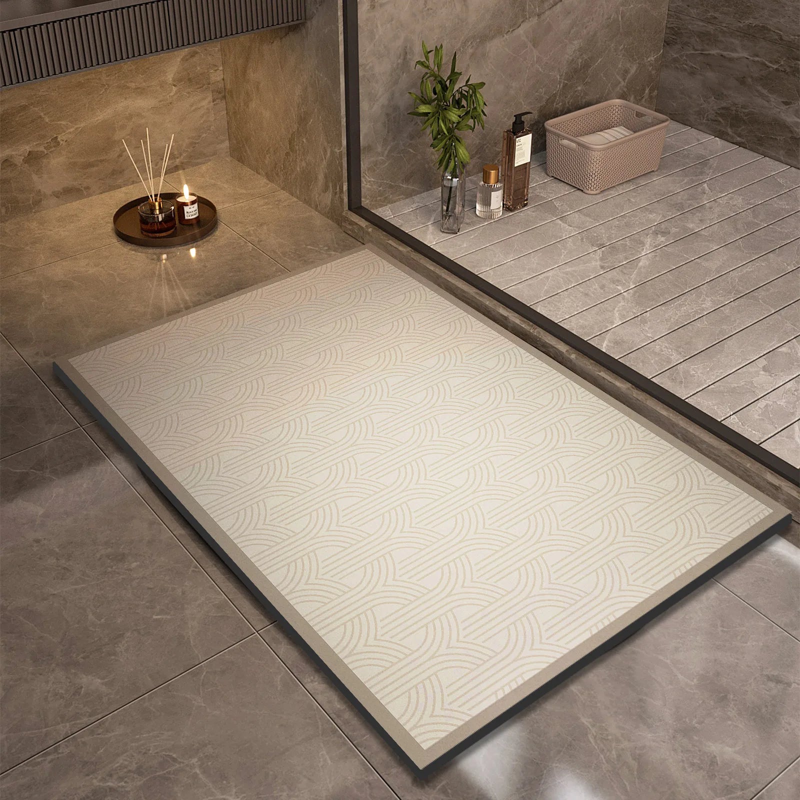 Tapis Salle de Bain Diatomée Modèle 5