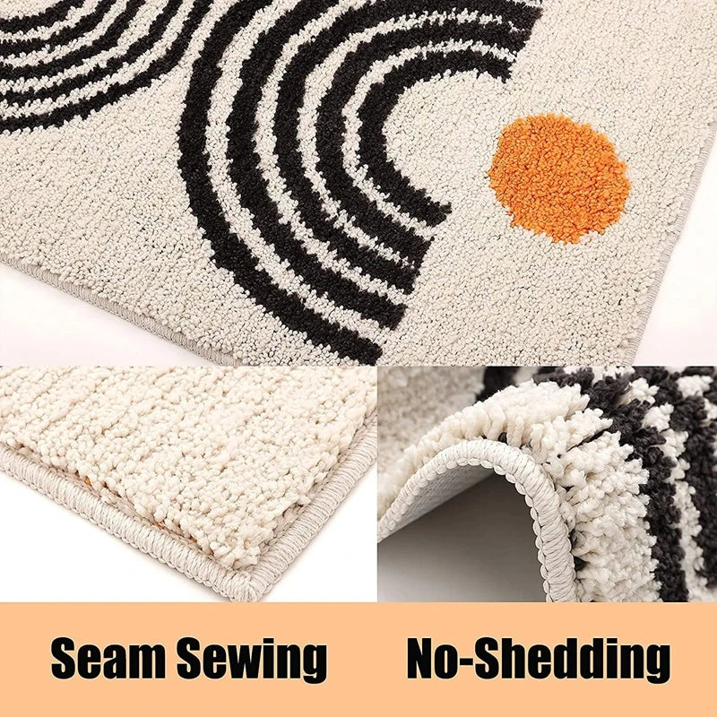 Tapis de Bain Boho Inyahome - Crème