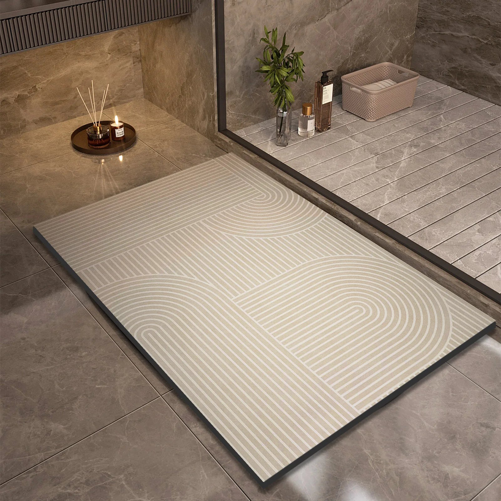 Tapis Salle de Bain Diatomée Modèle 7