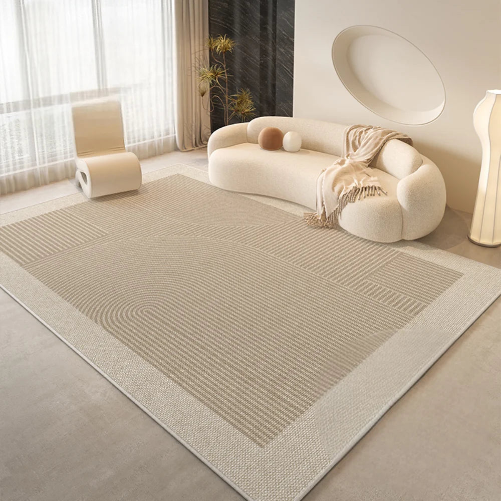 Tapis moderne rayures minimaliste luxe