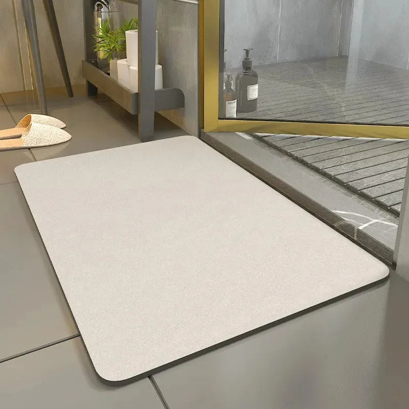 Tapis absorbant anti-dérapant séchage rapide luxe