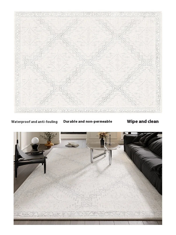 Tapis Salon Rétro Français Modèle 10