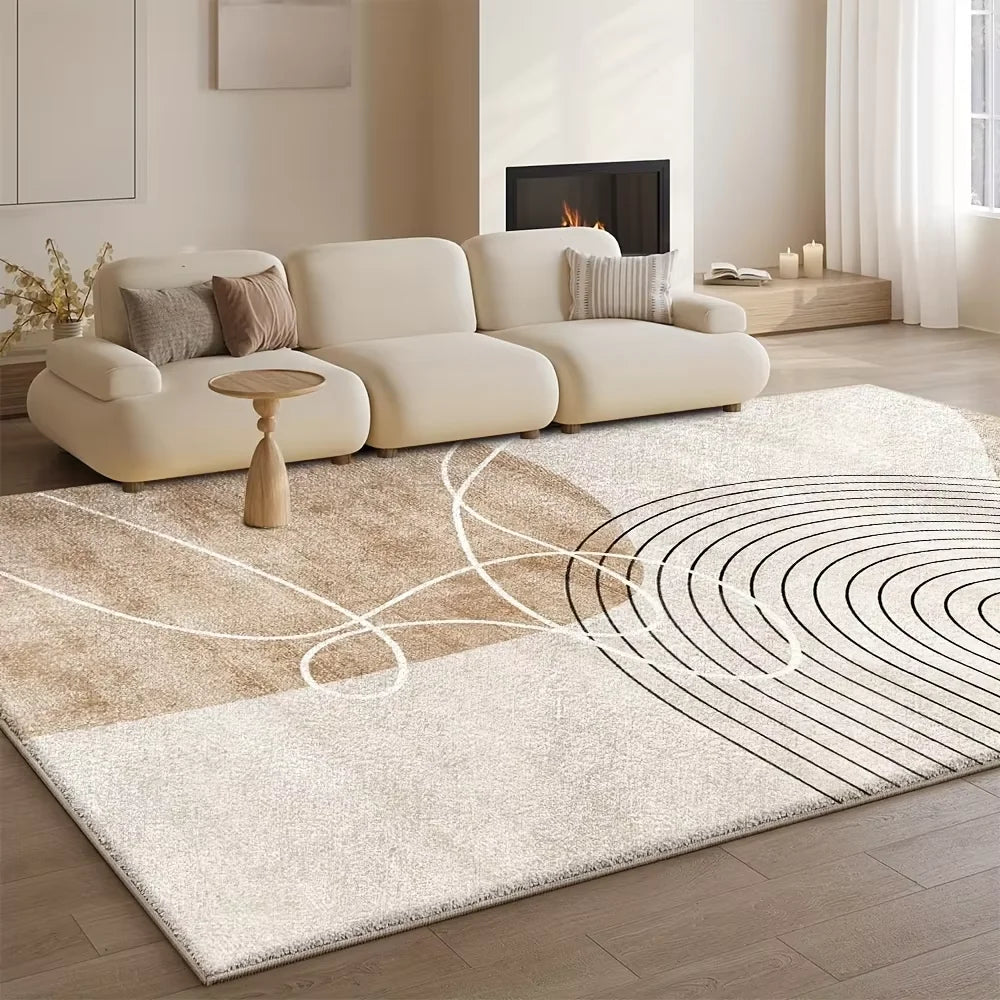 Tapis Flanelle Salon Modèle 1