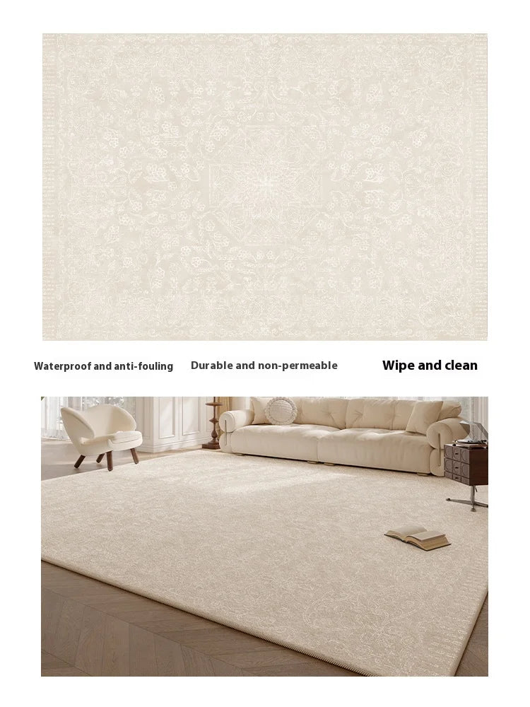 Tapis Salon Rétro Français Modèle 4