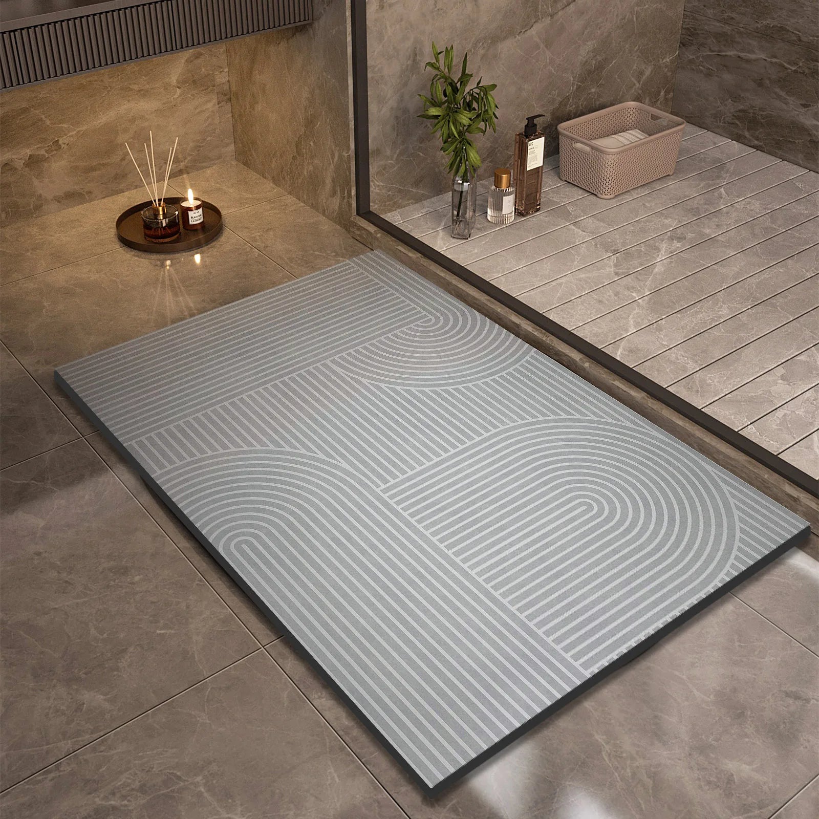Tapis Salle de Bain Diatomée Modèle 8