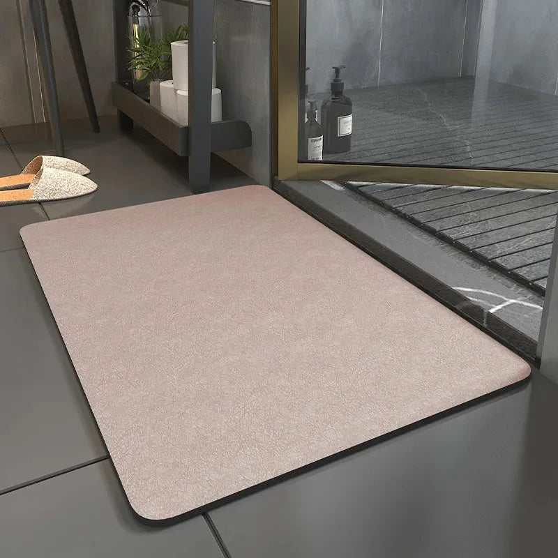 Tapis absorbant anti-dérapant séchage rapide luxe