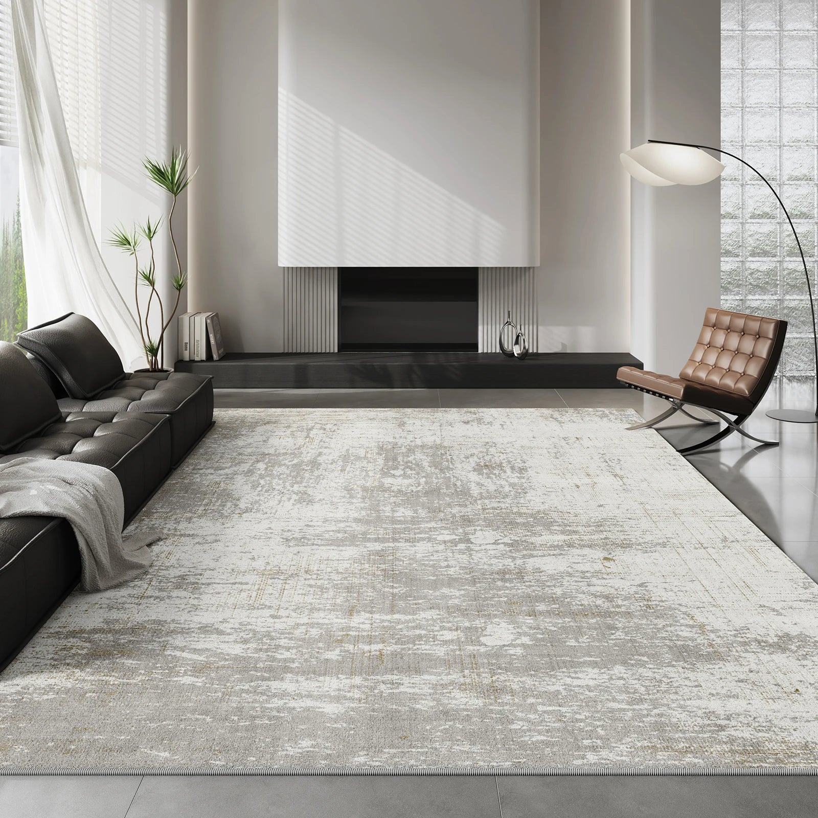 Tapis Marbre Élégance Modèle 7