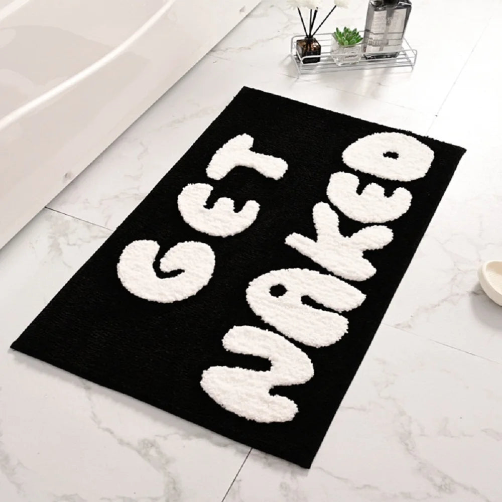 Tapis salle de bain Get Naked épais luxe