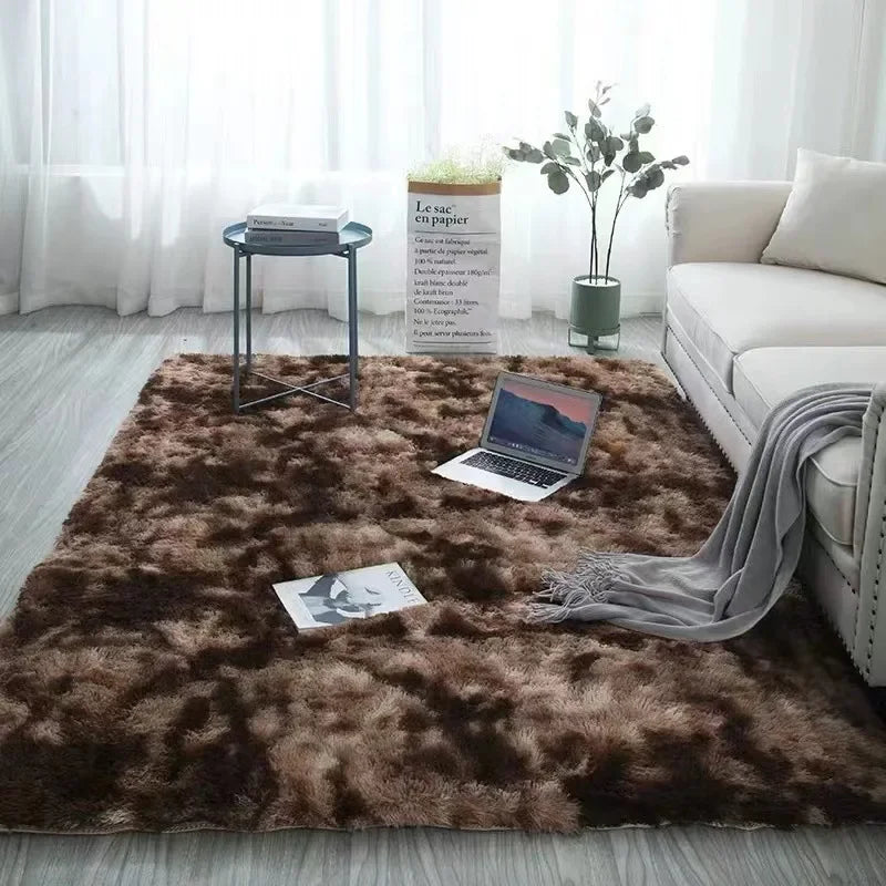 Tapis Moelleux Uni - Marron