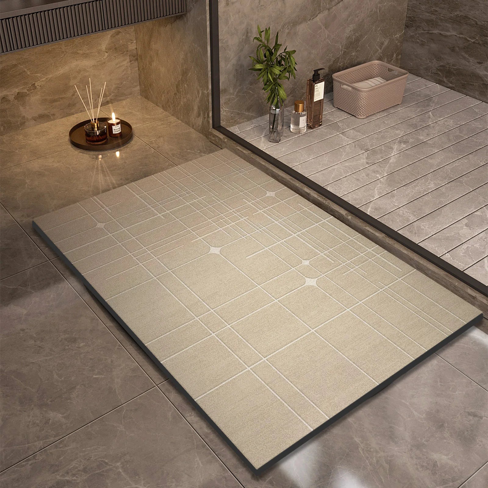 Tapis Salle de Bain Diatomée Modèle 7