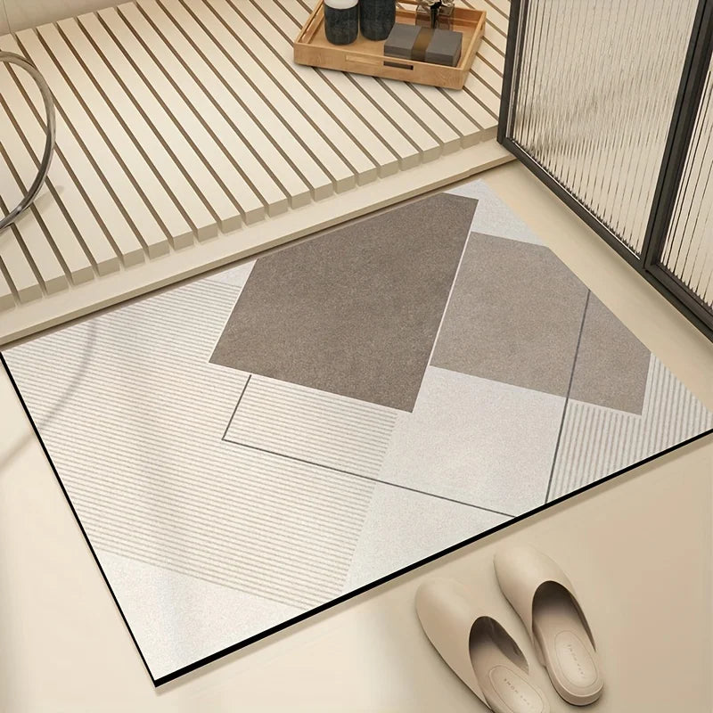 Tapis absorbant ultra-doux antidérapant