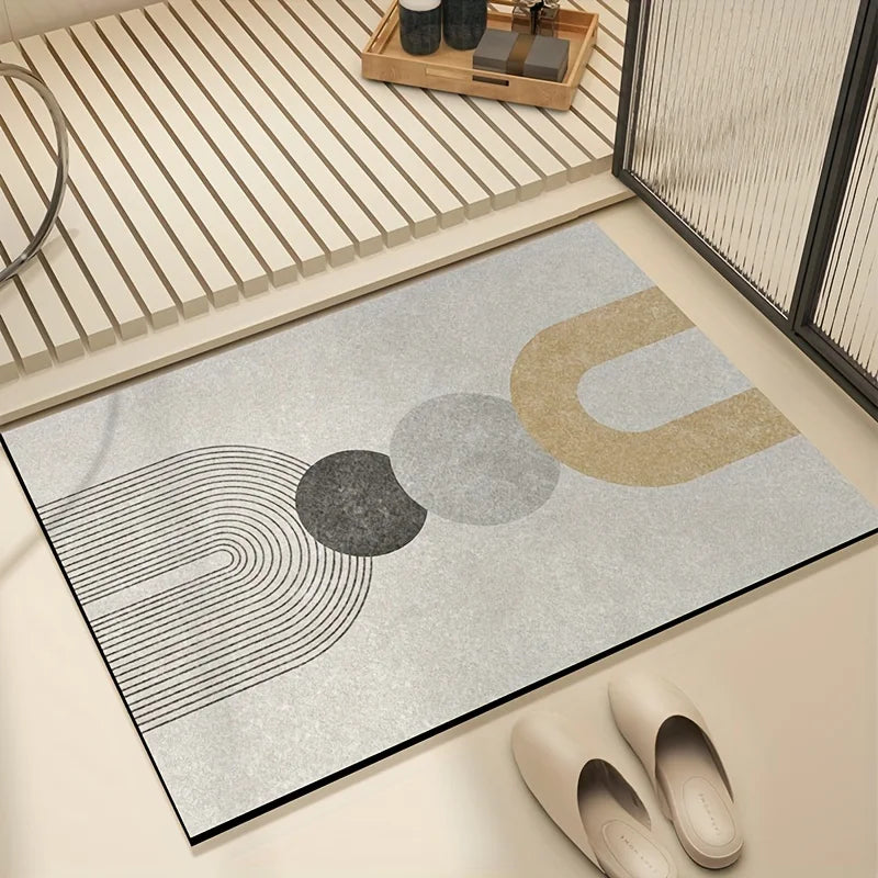 Tapis absorbant ultra-doux antidérapant