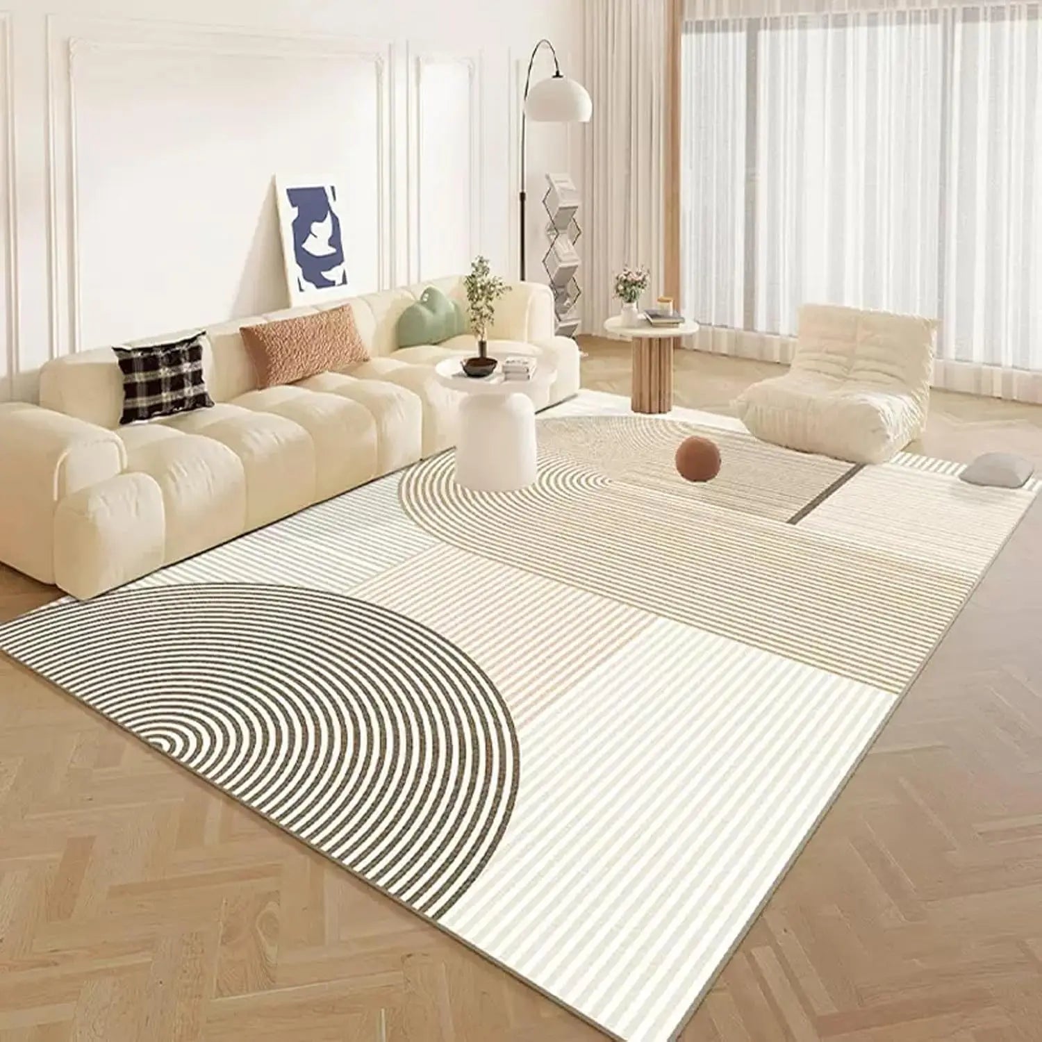 Tapis Salon Minimaliste Modèle 1