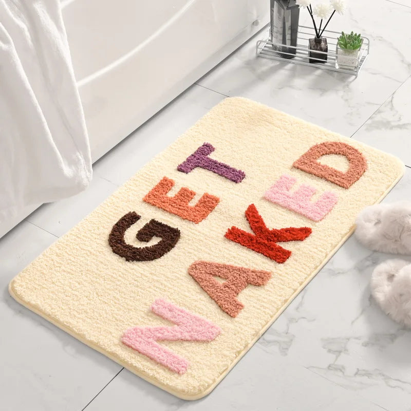 Tapis salle de bain Get Naked épais luxe