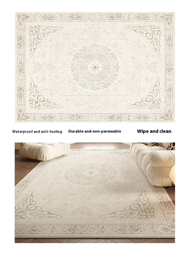 Tapis Salon Rétro Français Modèle 1