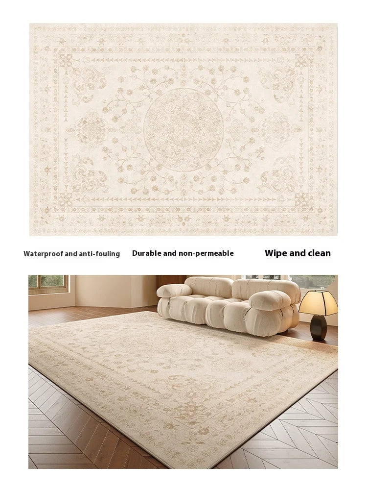 Tapis Salon Rétro Français Modèle 7