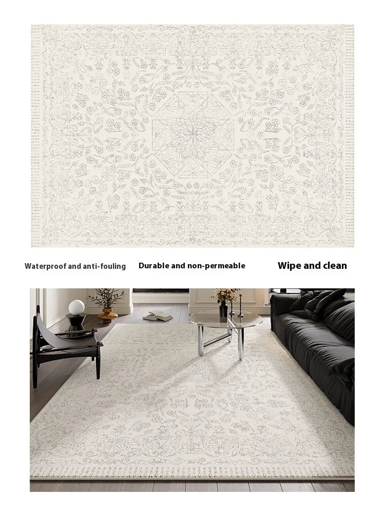 Tapis Salon Rétro Français Modèle 8