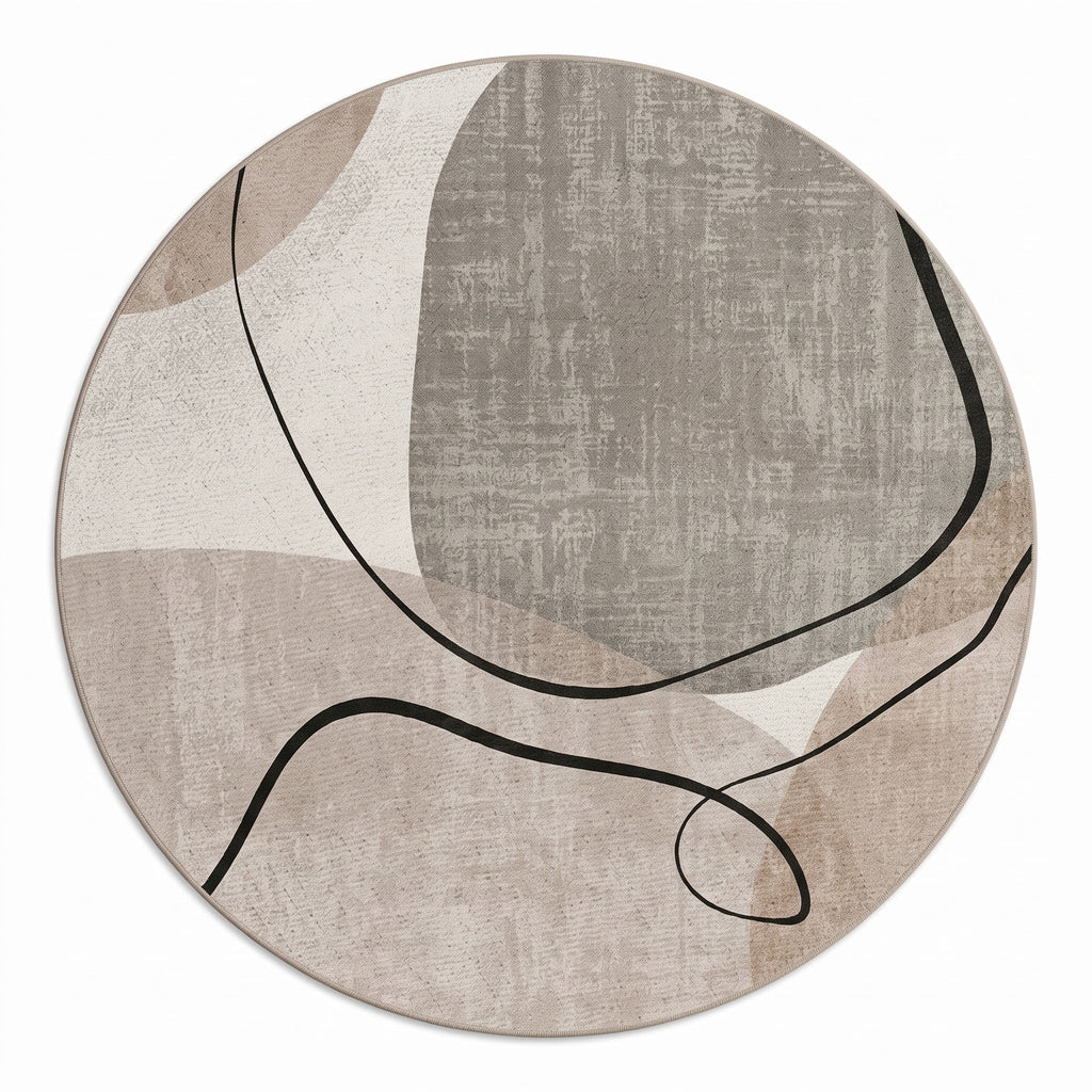 Tapis Agathe N°1 vu du dessus