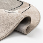 Détail du bord et de l'envers, coloris Beige