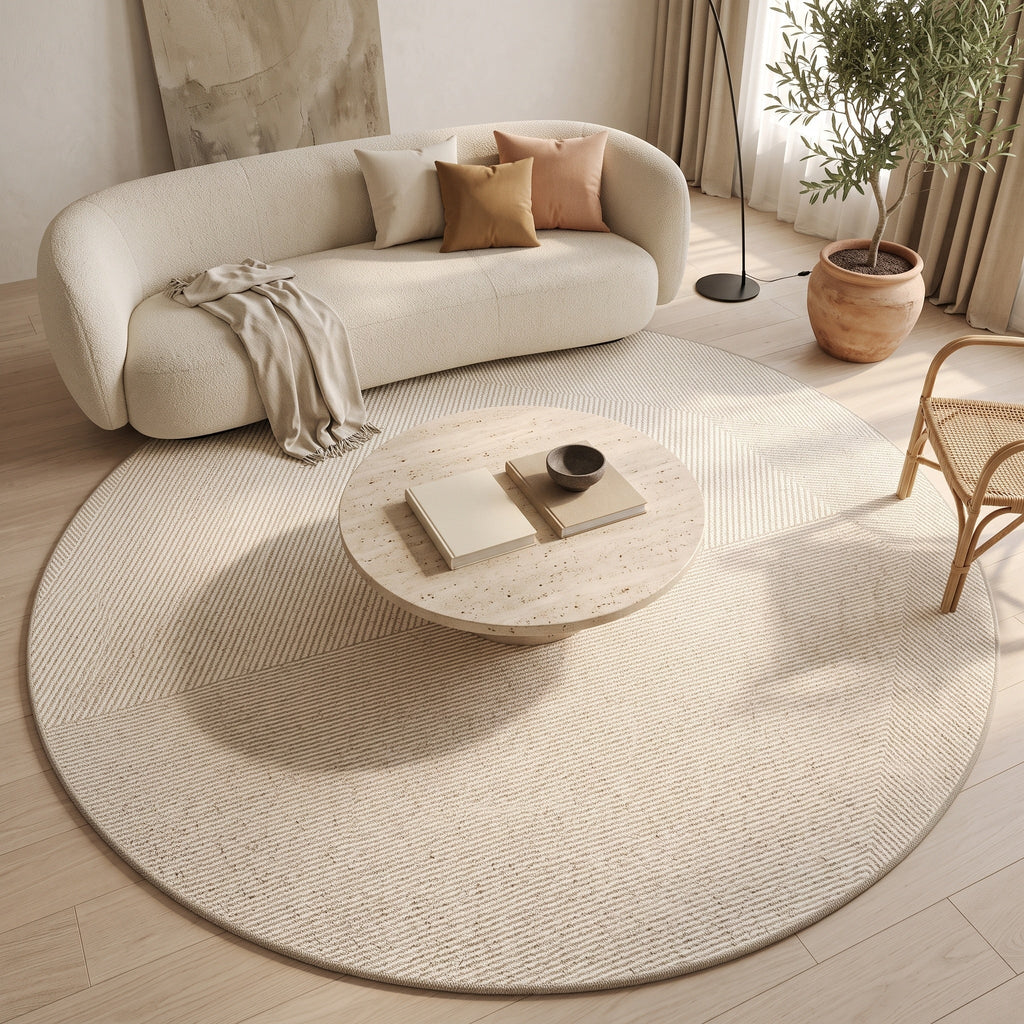 Tapis Agathe N°10 en situation, vue en plongée