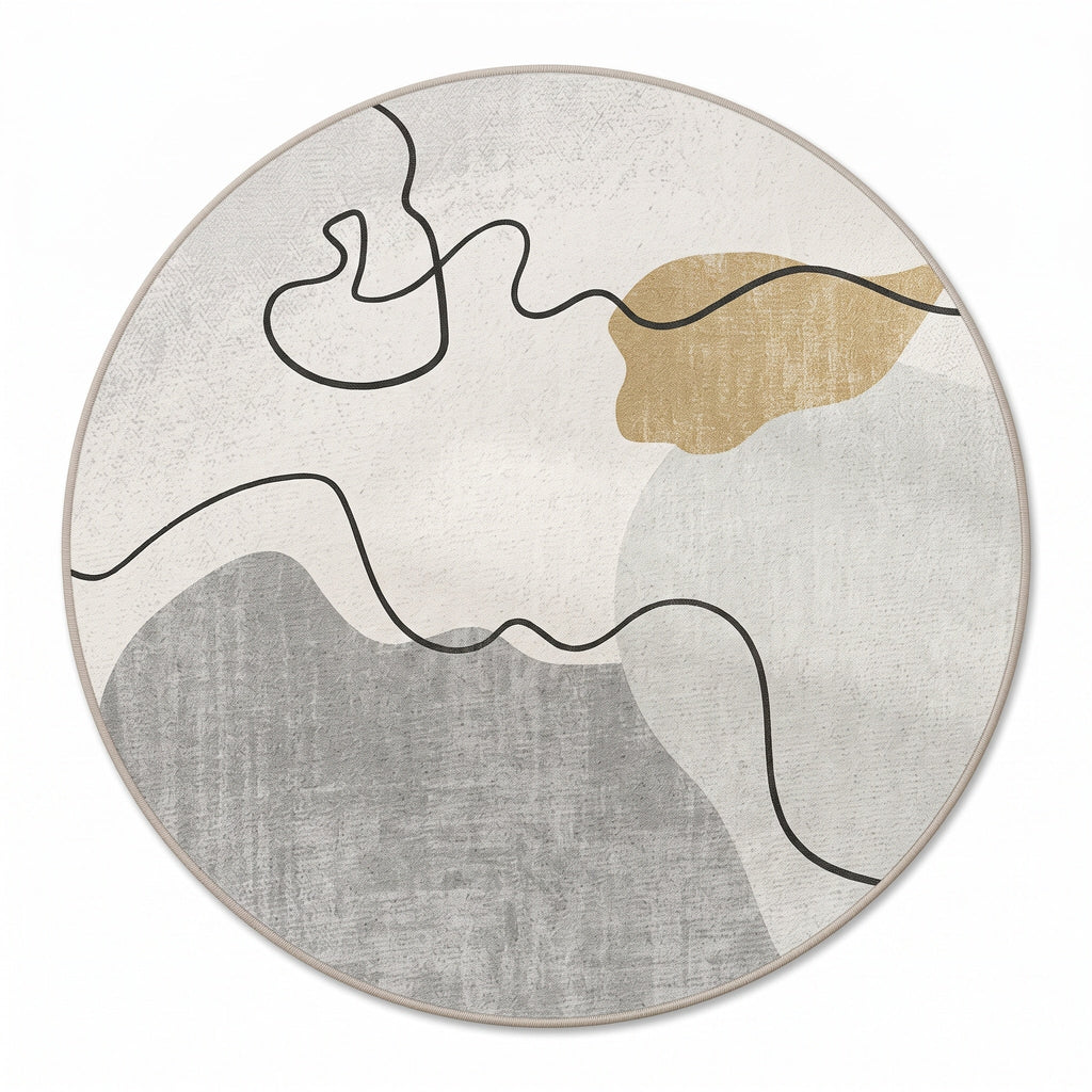 Tapis Agathe N°2 vu du dessus
