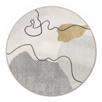 Tapis Agathe N°2 vu du dessus