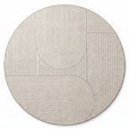 Tapis Agathe N°3 vu du dessus