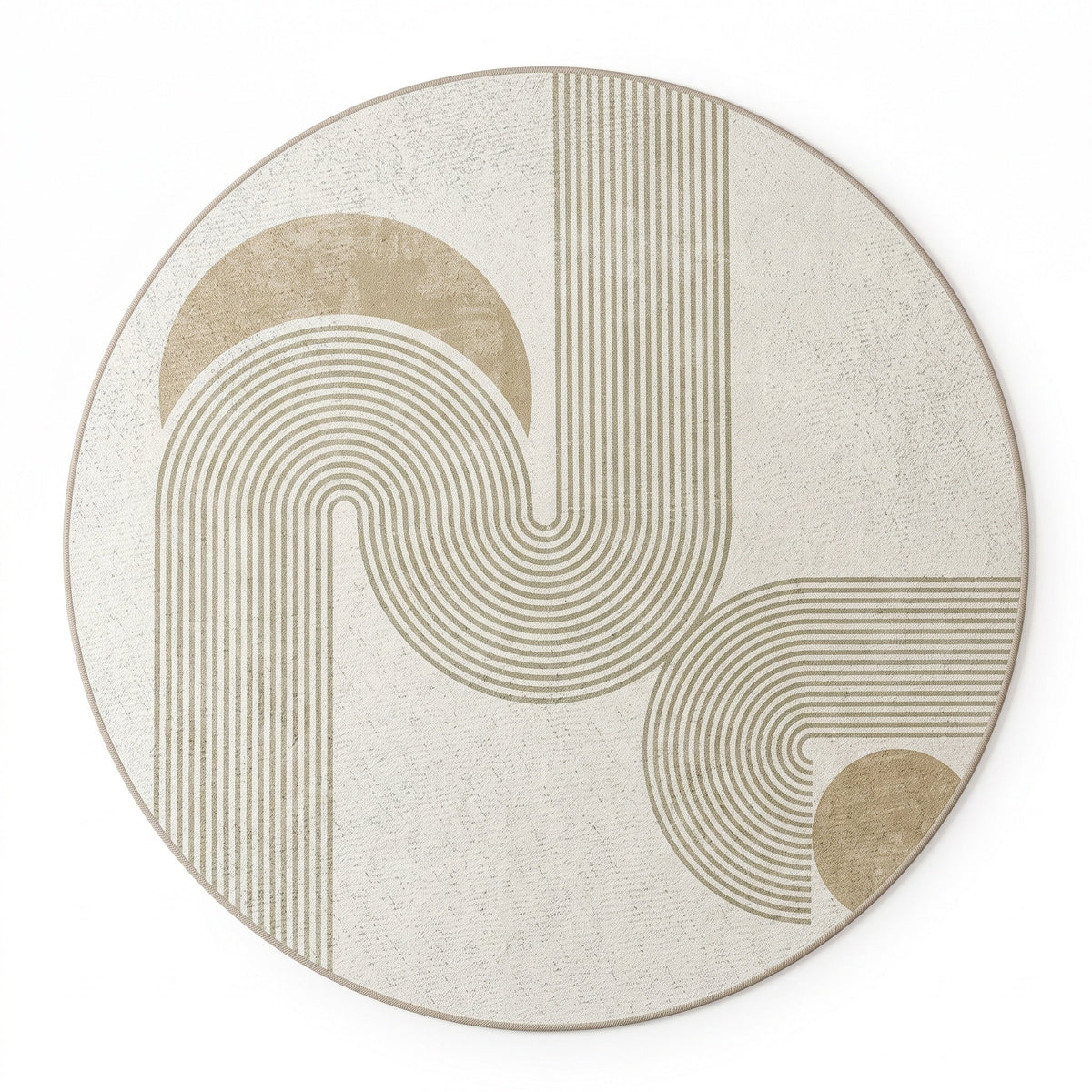Tapis Agathe N°6 vu du dessus