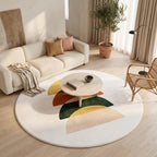 Tapis Alix N°3 en situation, vue en plongée