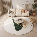 Tapis Alix N°5 en situation, vue en plongée