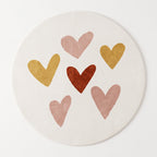 Tapis Alix N°6 vu du dessus