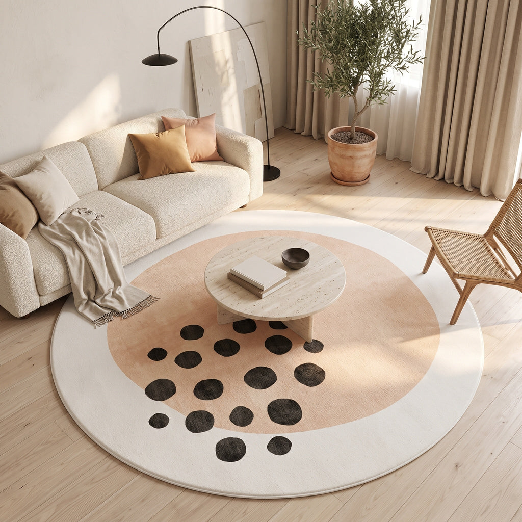 Tapis Alix N°7 en situation, vue en plongée