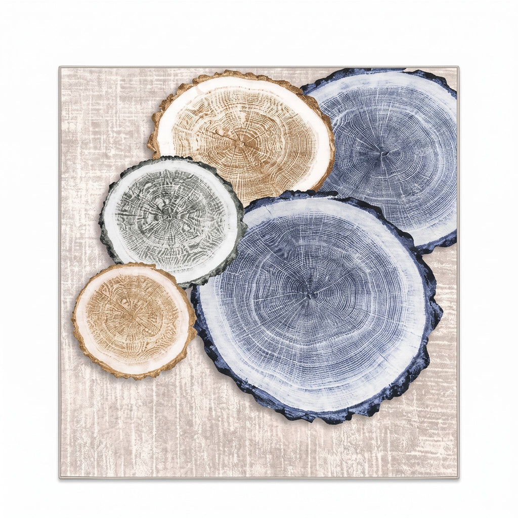 Tapis Aubin N°7 vu du dessus