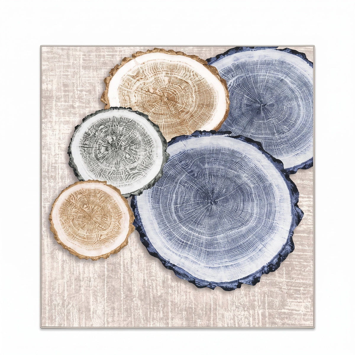 Tapis Aubin N°7 vu du dessus