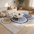 Tapis Aubin N°7 en situation, vue en plongée